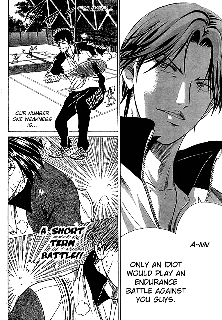 Prince of Tennis Chapter 279 page 13 - Chapter 279: Short-term Battle
