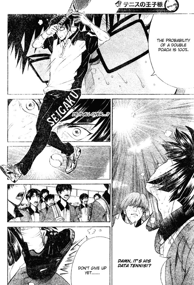 Prince of Tennis Chapter 280 page 10 - Chapter 280: Probability... 100%