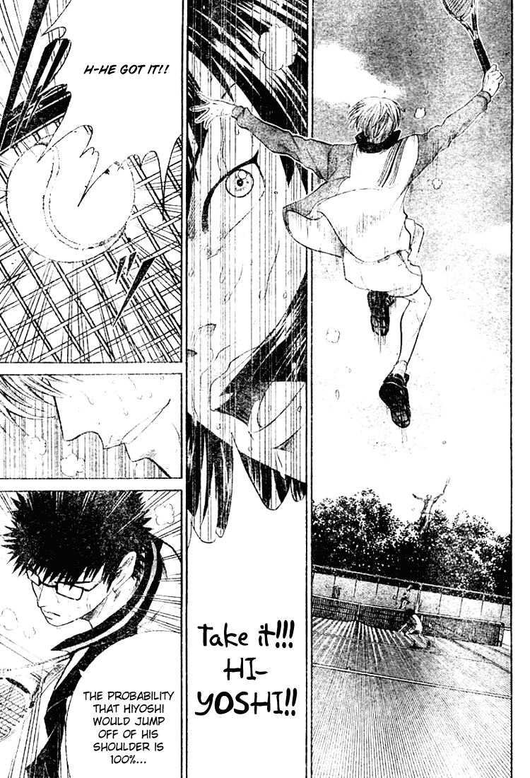 Prince of Tennis Chapter 280 page 11 - Chapter 280: Probability... 100%