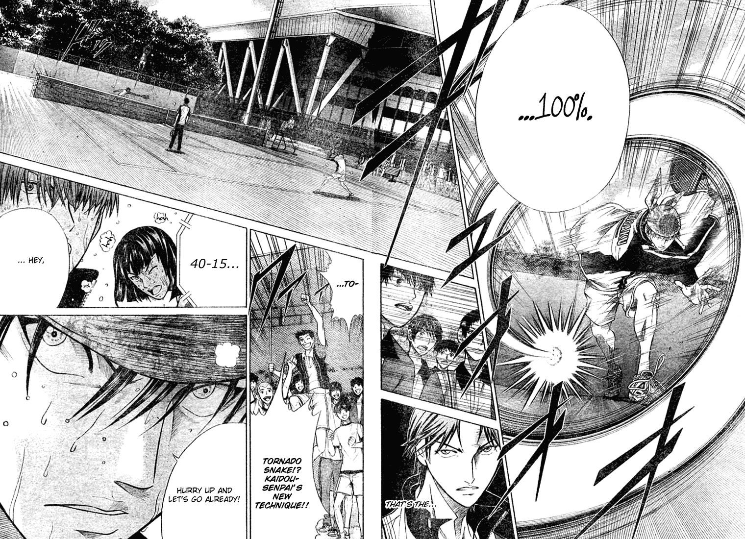 Prince of Tennis Chapter 280 page 13 - Chapter 280: Probability... 100%