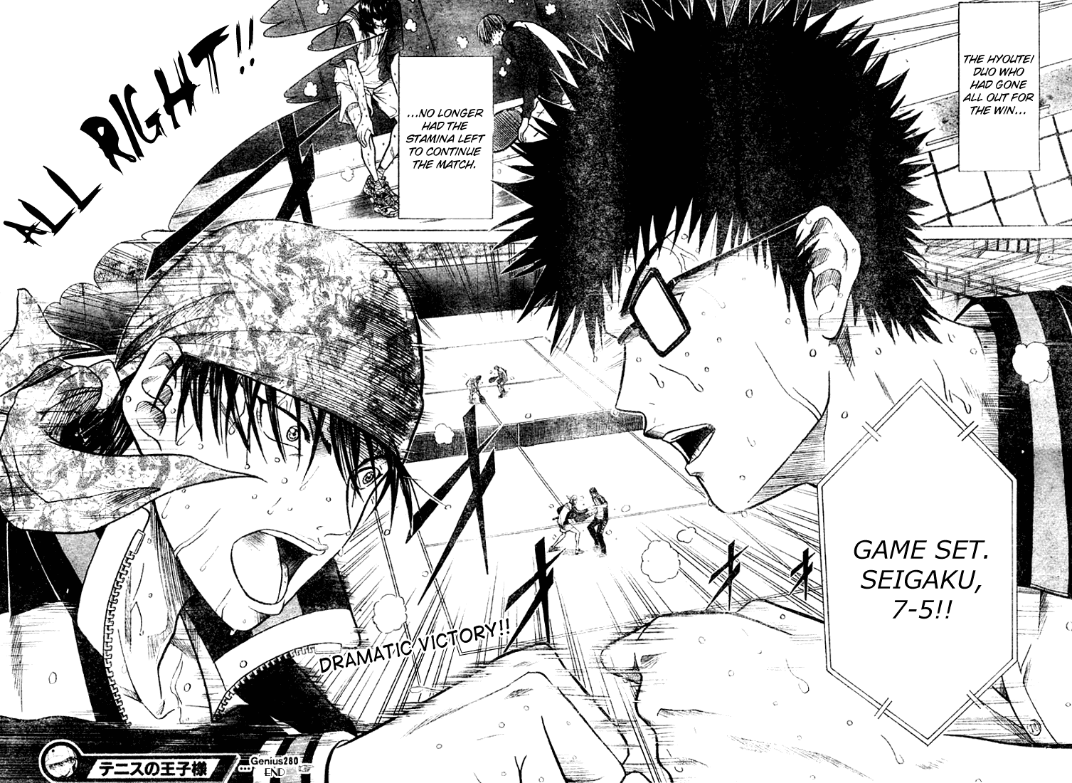 Prince of Tennis Chapter 280 page 14 - Chapter 280: Probability... 100%
