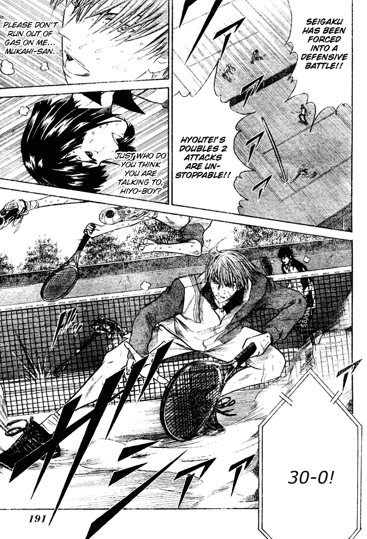 Prince of Tennis Chapter 280 page 3 - Chapter 280: Probability... 100%