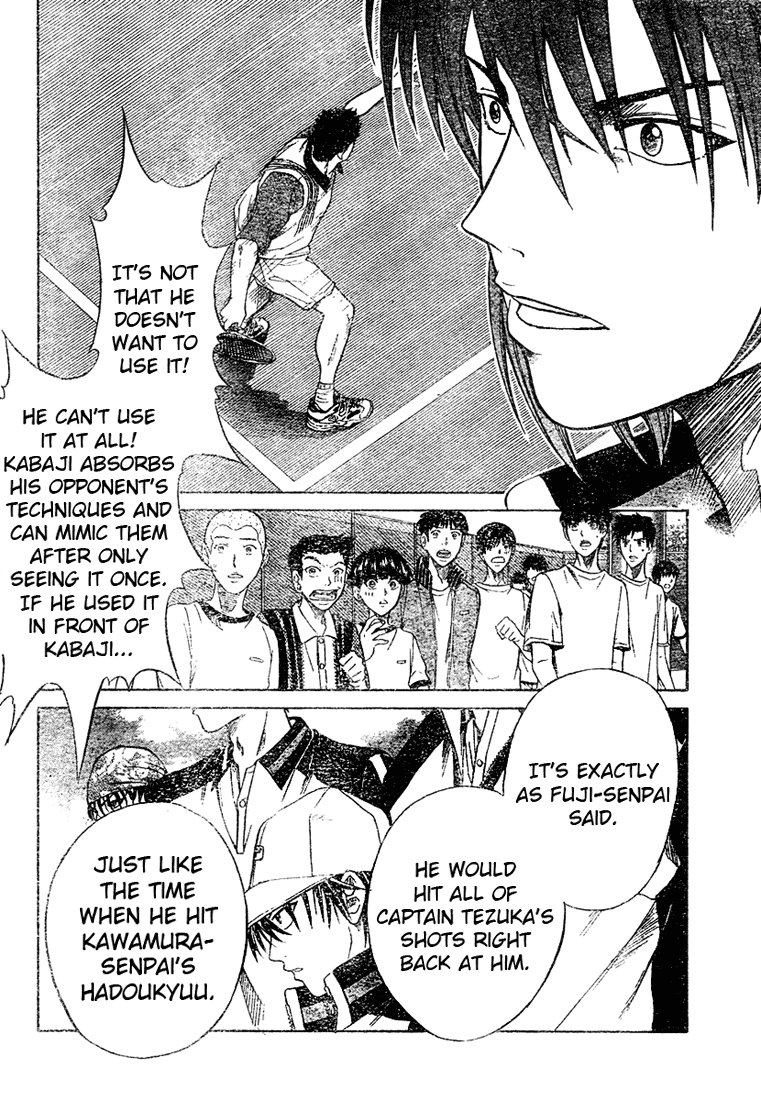 Prince of Tennis Chapter 281 page 10 - Chapter 281: The Unbeatable Man