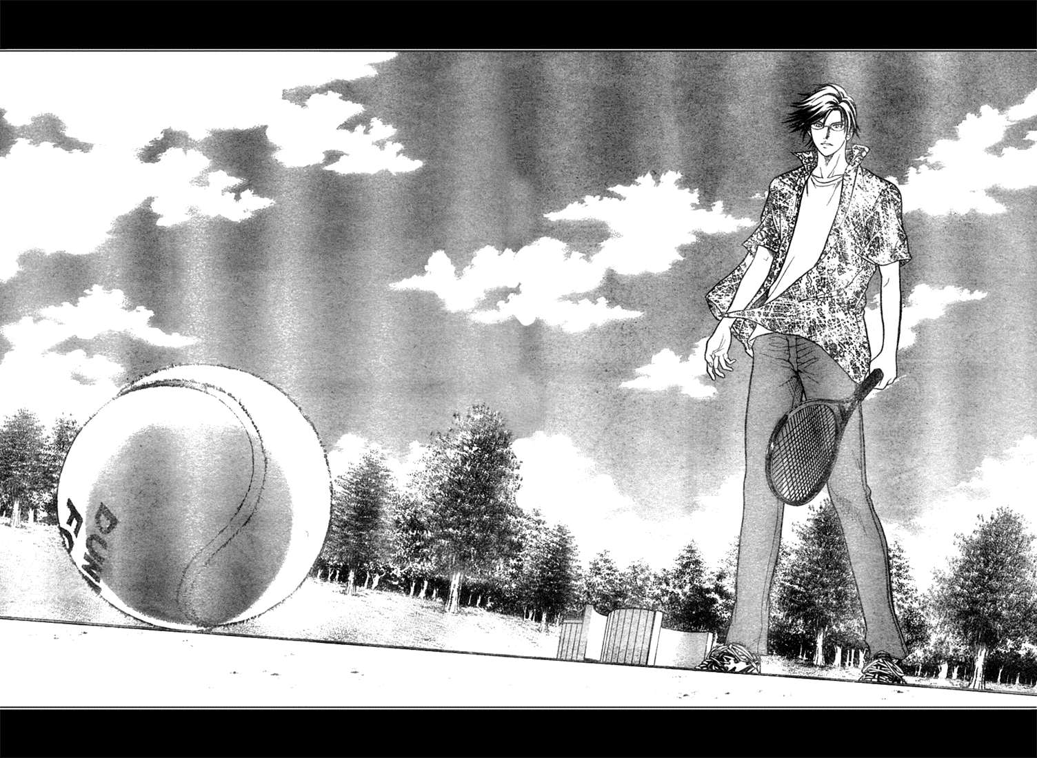 Prince of Tennis Chapter 282 page 13 - Chapter 282: Tezuka's Close Call