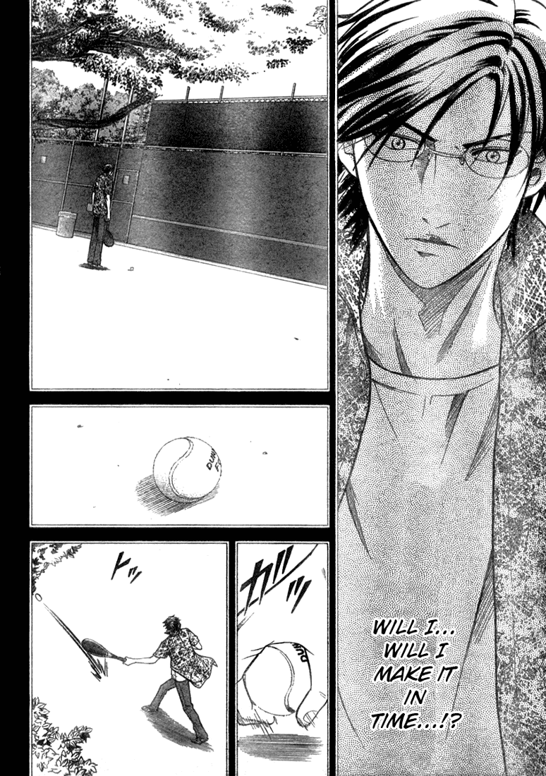 Prince of Tennis Chapter 282 page 14 - Chapter 282: Tezuka's Close Call