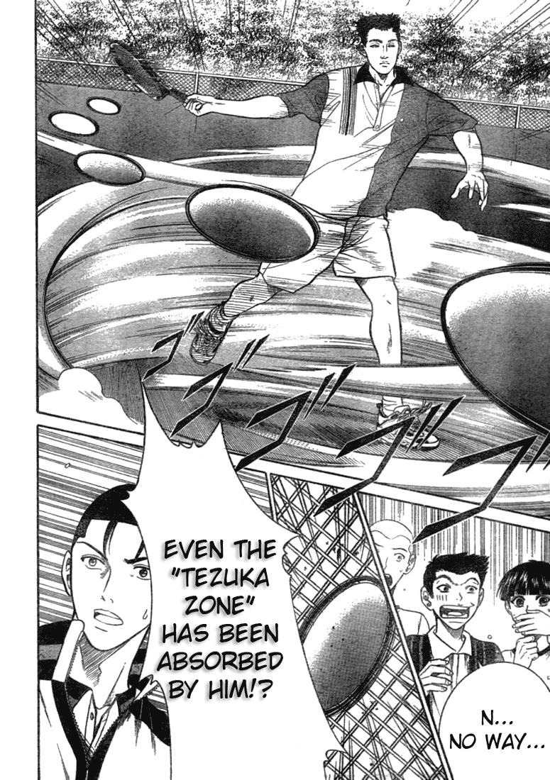 Prince of Tennis Chapter 282 page 4 - Chapter 282: Tezuka's Close Call