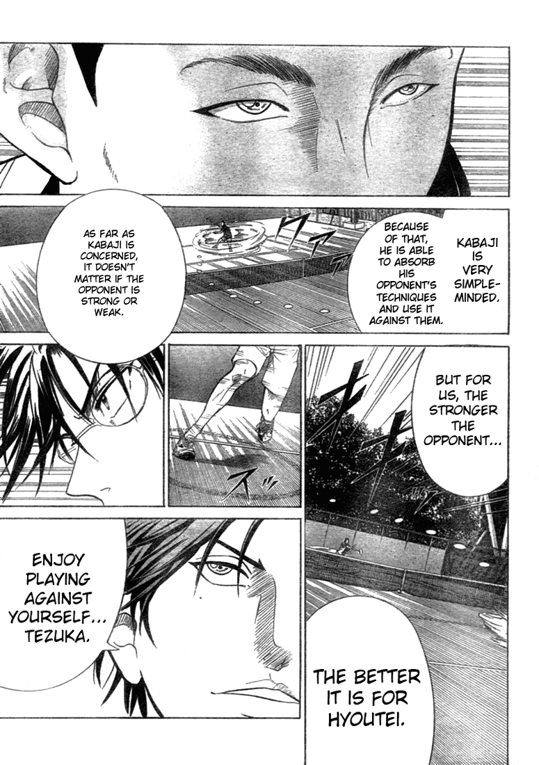 Prince of Tennis Chapter 282 page 5 - Chapter 282: Tezuka's Close Call