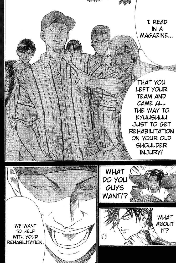 Prince of Tennis Chapter 284 page 5 - Chapter 284: Tezuka Kunimitsu Kyuushuu Arc 2