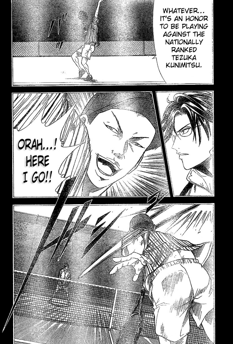 Prince of Tennis Chapter 284 page 9 - Chapter 284: Tezuka Kunimitsu Kyuushuu Arc 2