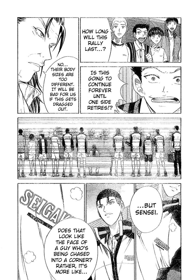 Prince of Tennis Chapter 286 page 11 - Chapter 286: Tezuka Kunimitsu Kyuushuu Arc 4