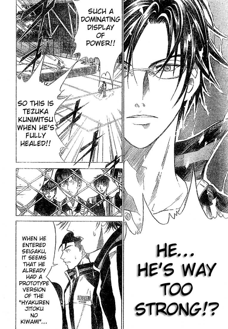 Prince of Tennis Chapter 287 page 11 - Chapter 287: The One Who Has Mastered It