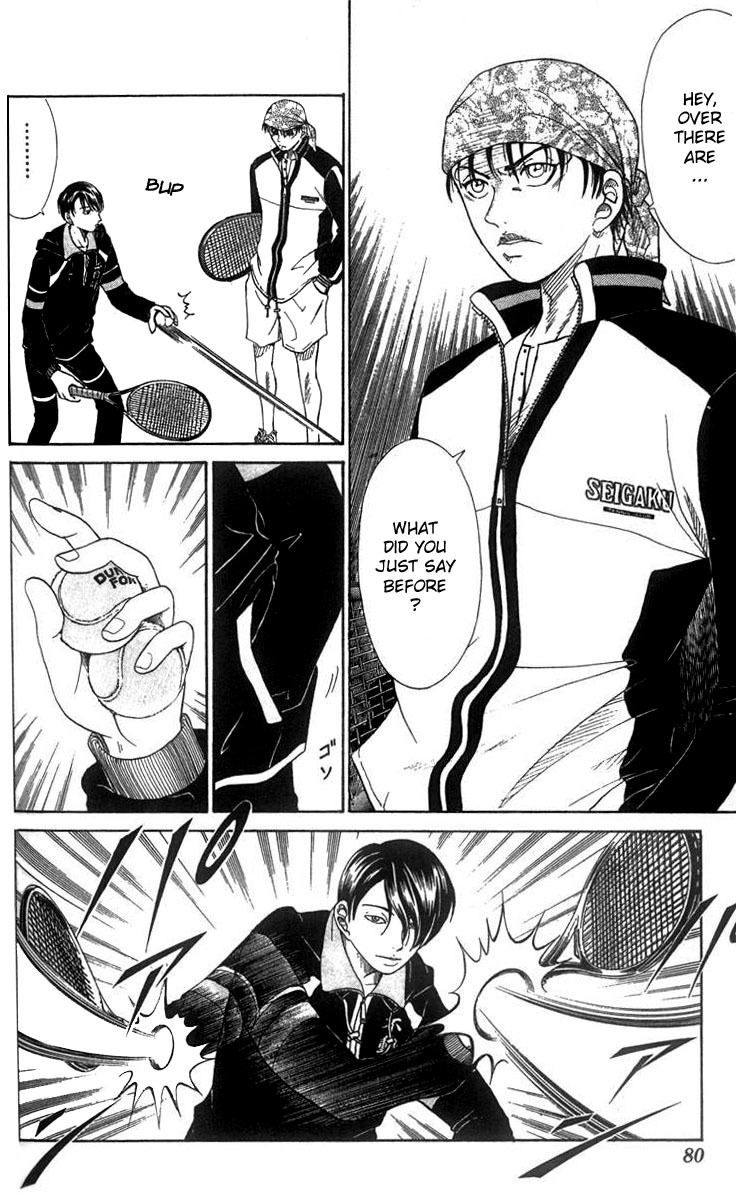 Prince of Tennis Chapter 29 page 10 - Chapter 29: Their Respective Opponents