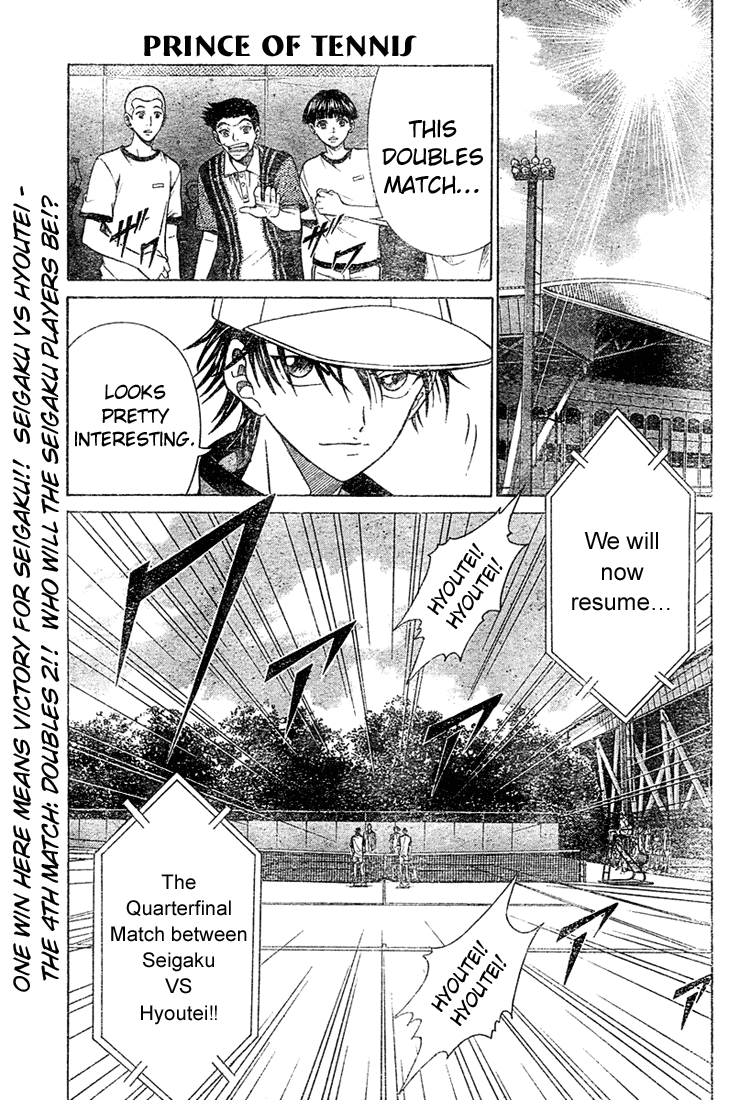 Prince of Tennis Chapter 290 page 2 - Chapter 290: Doubles Peak Battle