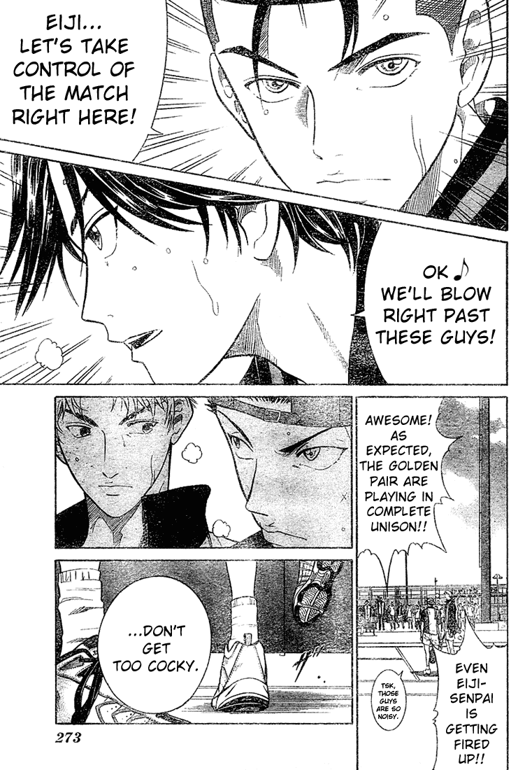 Prince of Tennis Chapter 290 page 9 - Chapter 290: Doubles Peak Battle