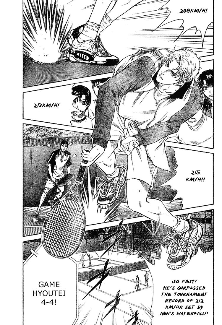 Prince of Tennis Chapter 291 page 10 - Chapter 291: "Overcome"