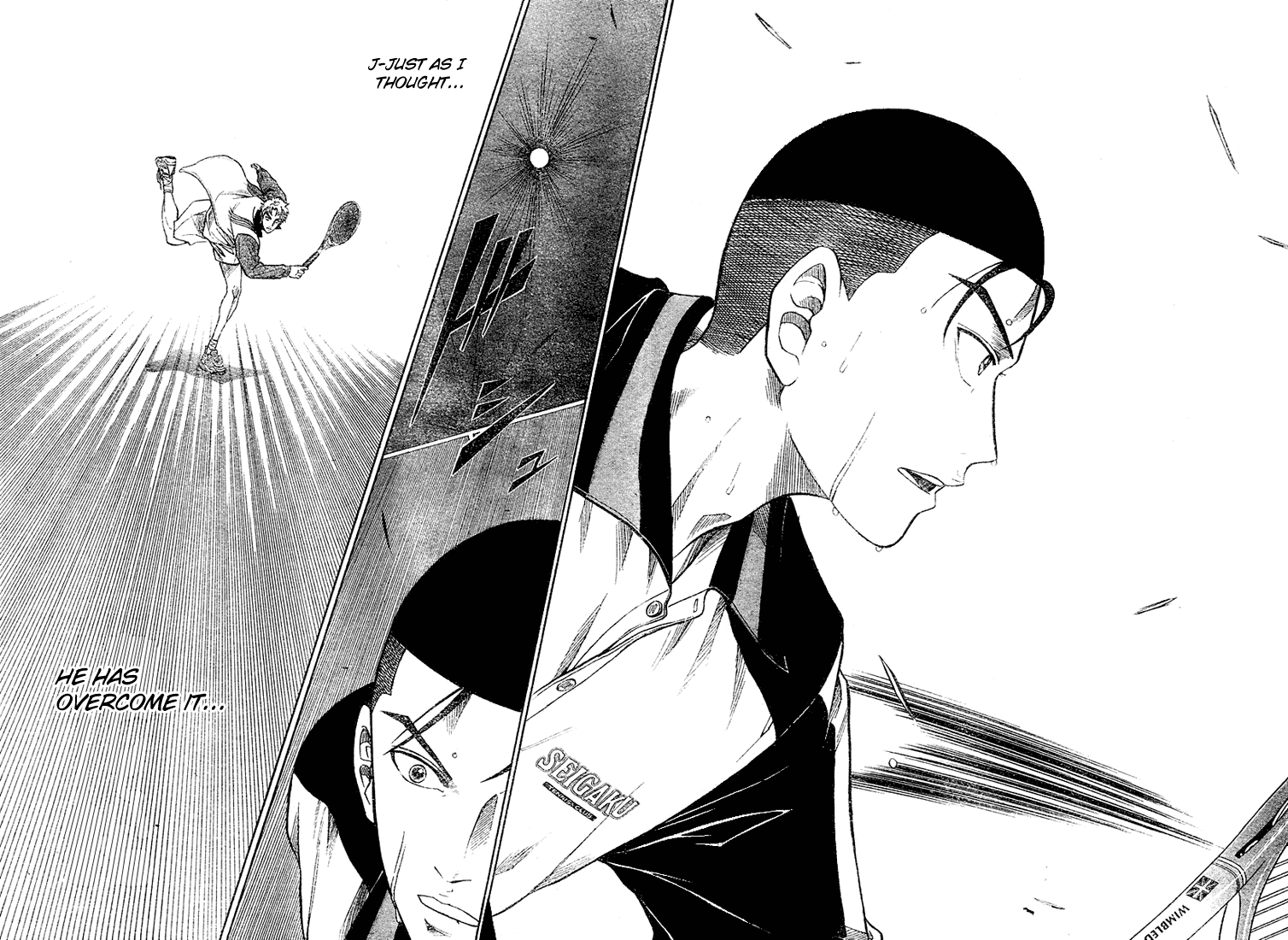 Prince of Tennis Chapter 291 page 8 - Chapter 291: "Overcome"