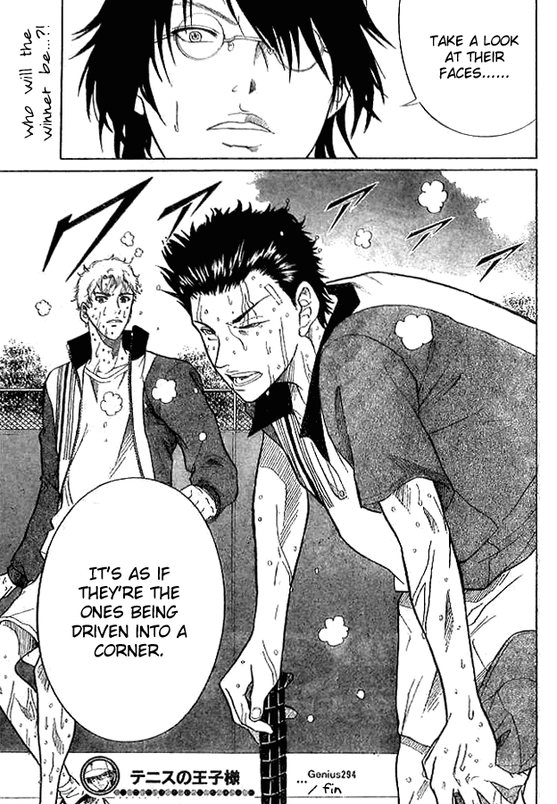 Prince of Tennis Chapter 294 page 17 - Chapter 294: National #1 Doubles Pair