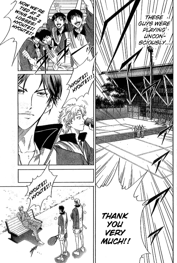 Prince of Tennis Chapter 295 page 14 - Chapter 295: A Game One Can Be Satisfied With