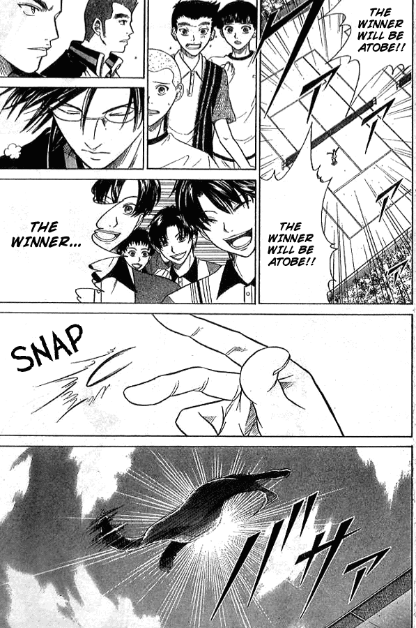 Prince of Tennis Chapter 296 page 7 - Chapter 296: The Self-Centered Pair!