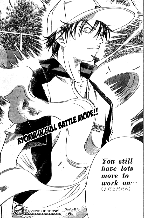 Prince of Tennis Chapter 297 page 14 - Chapter 297: Fierce Clash!! Echizen Ryoma Vs Atobe Keigo