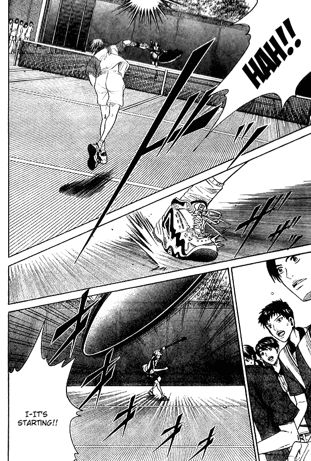Prince of Tennis Chapter 297 page 4 - Chapter 297: Fierce Clash!! Echizen Ryoma Vs Atobe Keigo