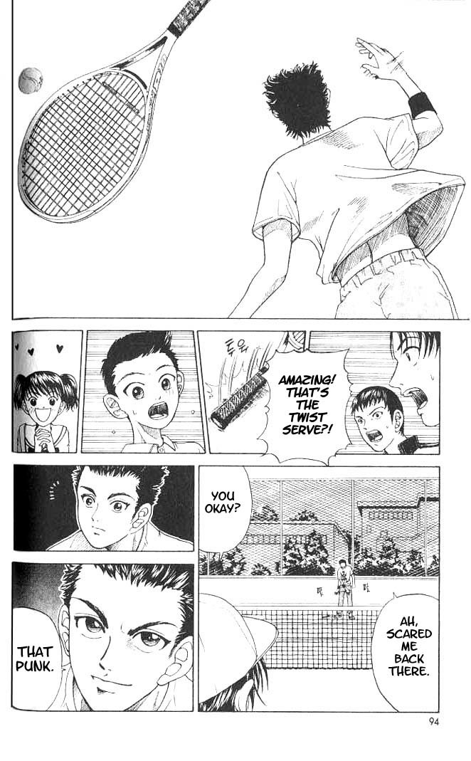 Prince of Tennis Chapter 3 page 10 - Chapter 3: 2nd Year V.S. 1st Year