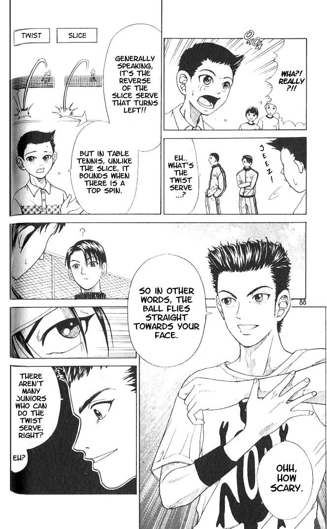 Prince of Tennis Chapter 3 page 4 - Chapter 3: 2nd Year V.S. 1st Year