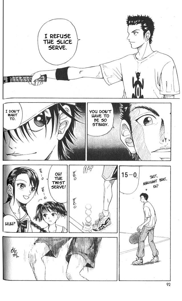 Prince of Tennis Chapter 3 page 8 - Chapter 3: 2nd Year V.S. 1st Year