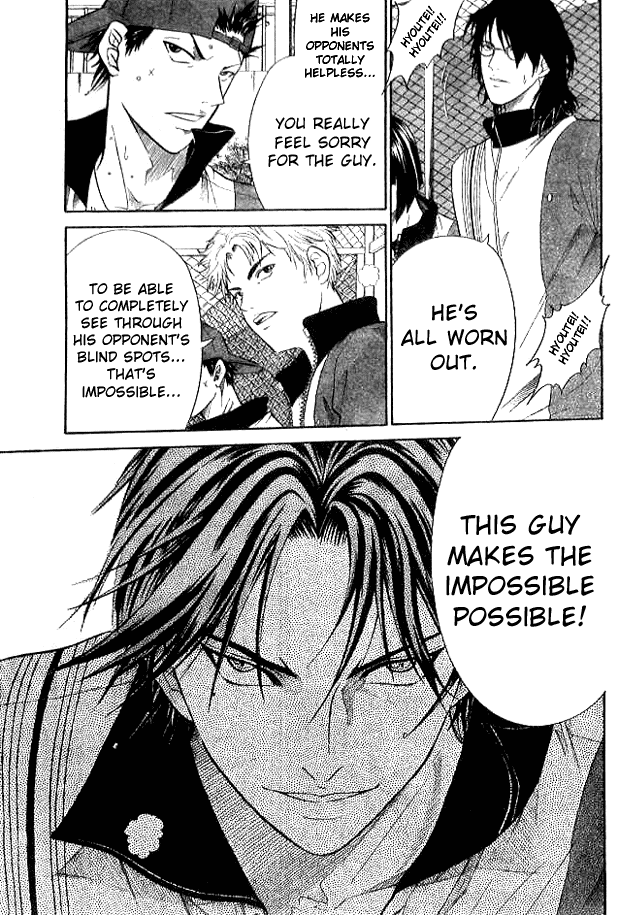 Prince of Tennis Chapter 301 page 3 - Chapter 301: Supporting Seigaku's Pillar
