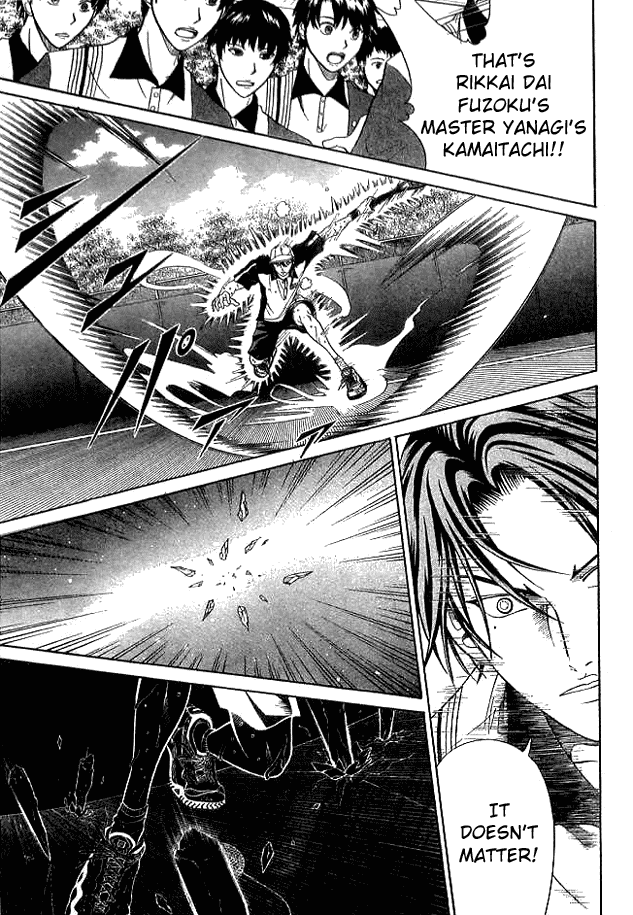 Prince of Tennis Chapter 301 page 5 - Chapter 301: Supporting Seigaku's Pillar
