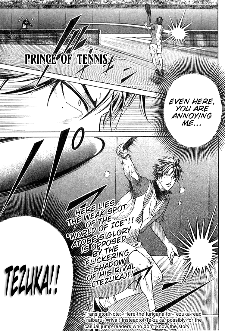 Prince of Tennis Chapter 302 page 1 - Chapter 302: The Value Of Ryoma's Experience