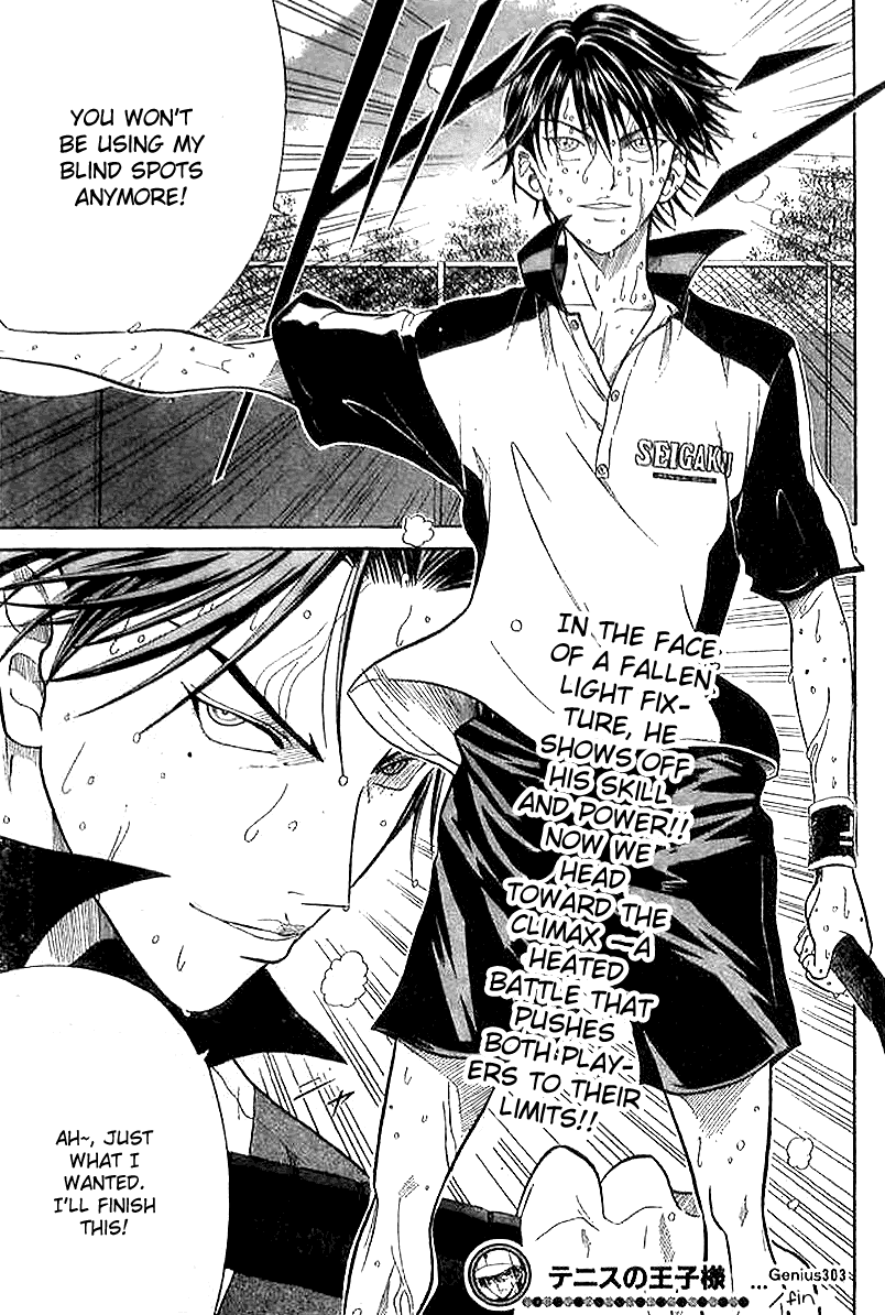 Prince of Tennis Chapter 303 page 15 - Chapter 303: Decision For Victory