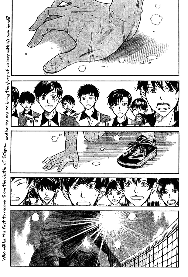 Prince of Tennis Chapter 305 page 1 - Chapter 305: First Defeat