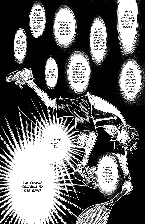 Prince of Tennis Chapter 305 page 4 - Chapter 305: First Defeat