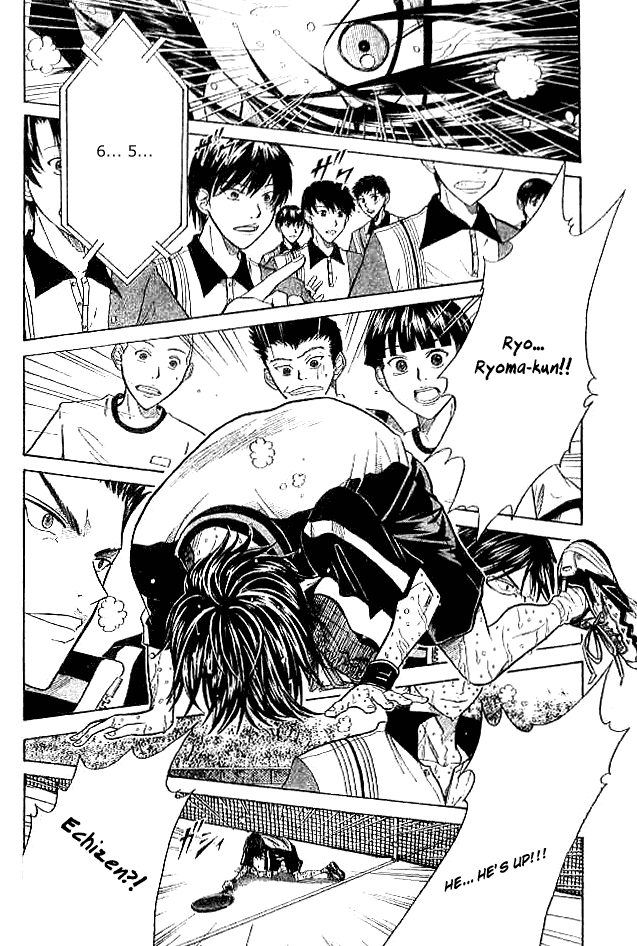 Prince of Tennis Chapter 305 page 5 - Chapter 305: First Defeat