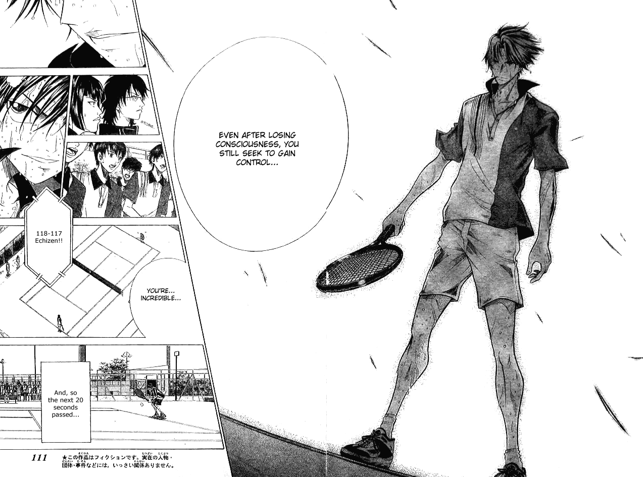 Prince of Tennis Chapter 305 page 8 - Chapter 305: First Defeat