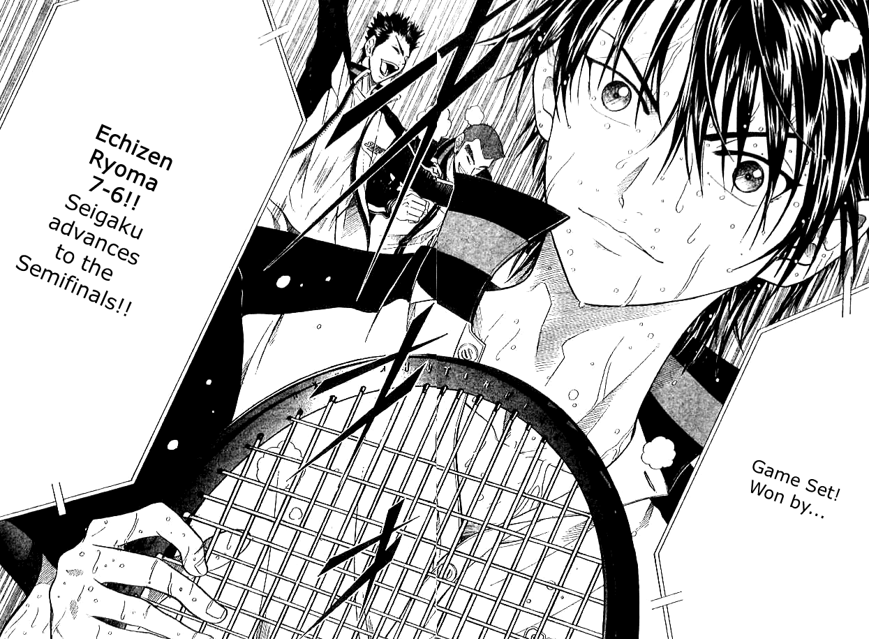Prince of Tennis Chapter 305 page 9 - Chapter 305: First Defeat