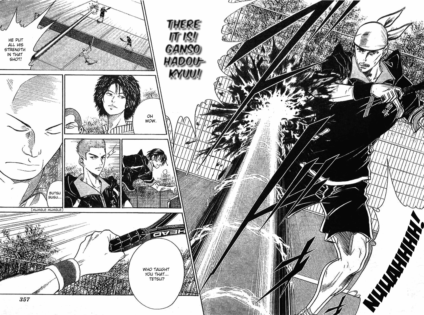 Prince of Tennis Chapter 307 page 12 - Chapter 307: Shitenhouji's Skill