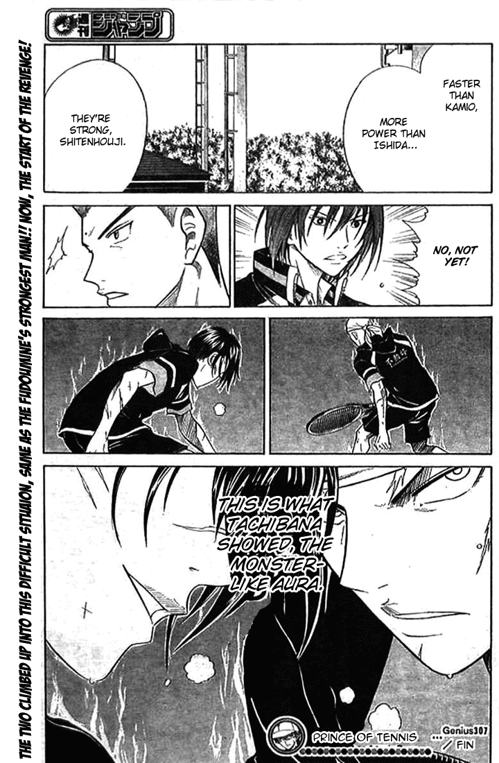 Prince of Tennis Chapter 307 page 15 - Chapter 307: Shitenhouji's Skill