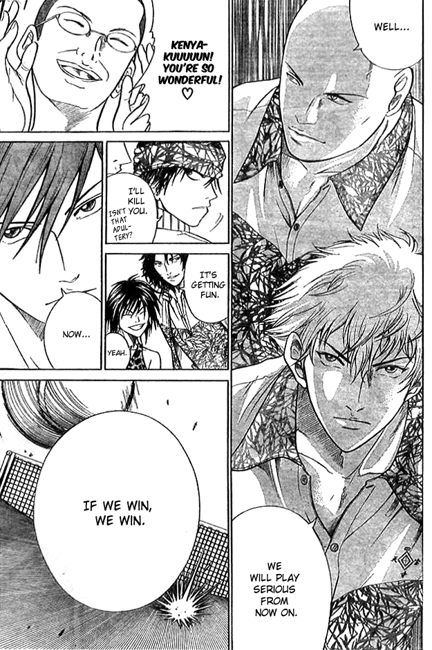 Prince of Tennis Chapter 308 page 11 - Chapter 308: The Desire To Be Close To That Person, Even If it's Just One More...