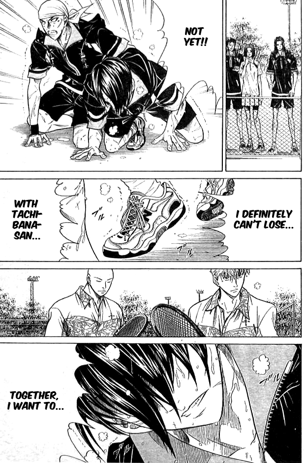 Prince of Tennis Chapter 308 page 13 - Chapter 308: The Desire To Be Close To That Person, Even If it's Just One More...