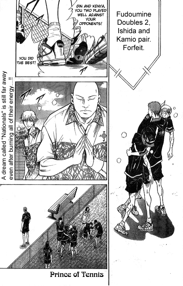 Prince of Tennis Chapter 309 page 1 - Chapter 309: Atonement