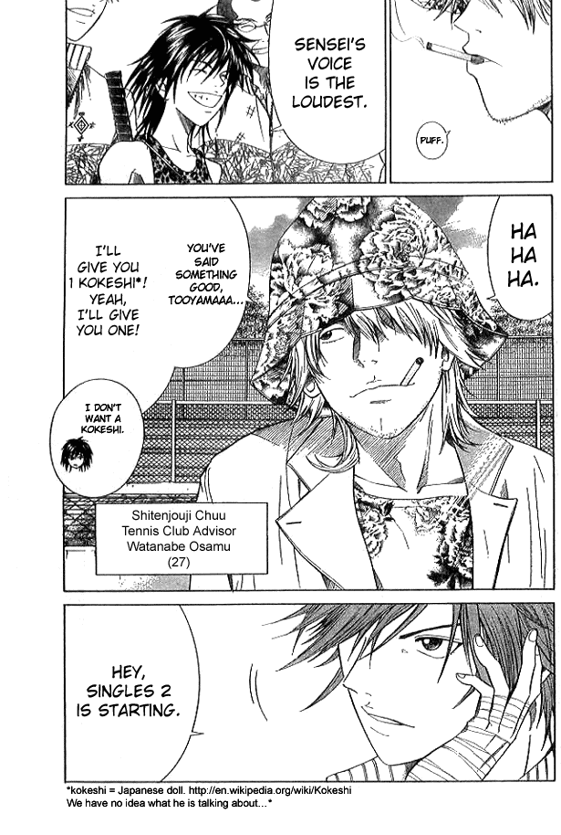 Prince of Tennis Chapter 309 page 3 - Chapter 309: Atonement