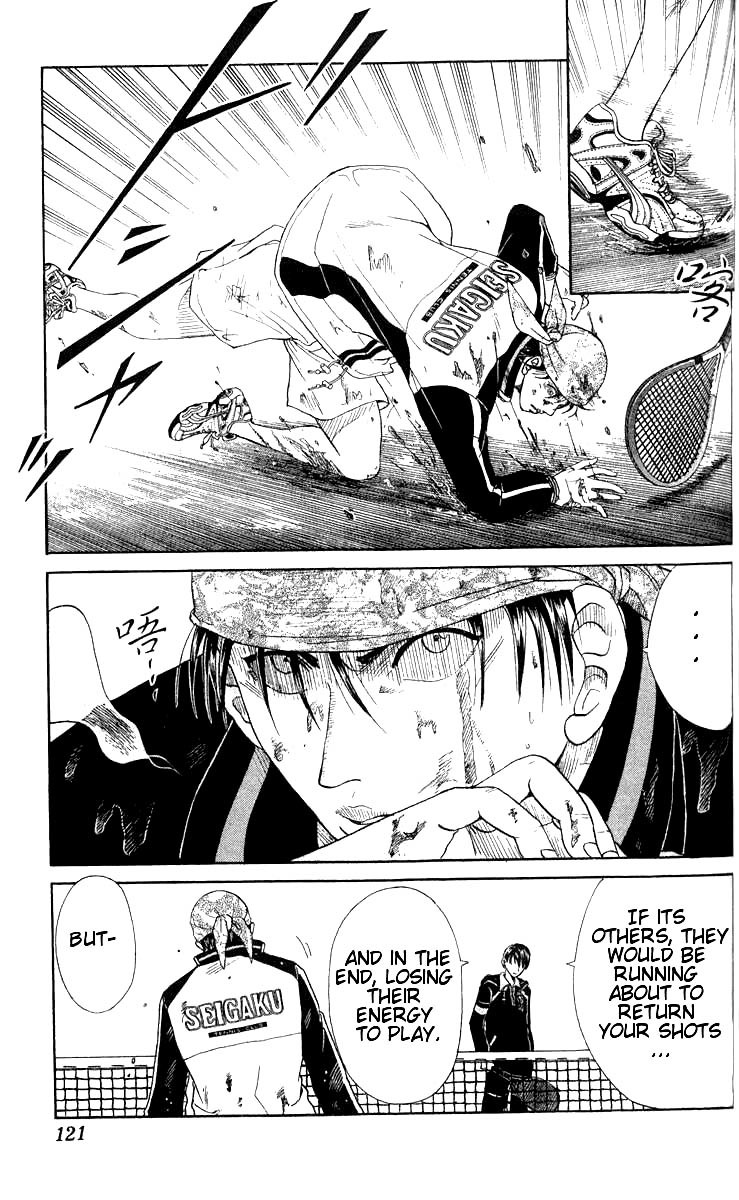 Prince of Tennis Chapter 31 page 11 - Chapter 31: Surpassing Snake Shot