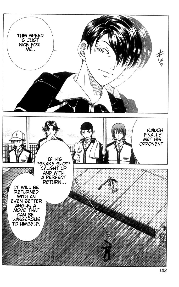 Prince of Tennis Chapter 31 page 12 - Chapter 31: Surpassing Snake Shot