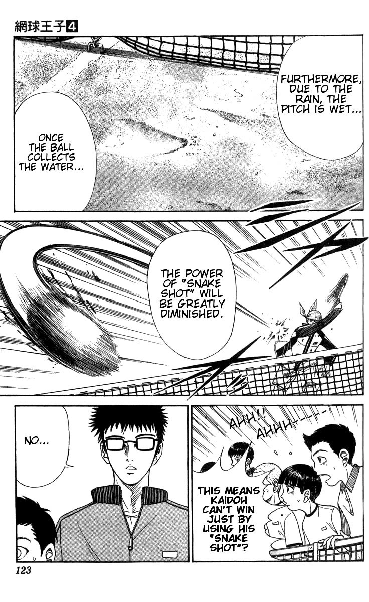 Prince of Tennis Chapter 31 page 13 - Chapter 31: Surpassing Snake Shot