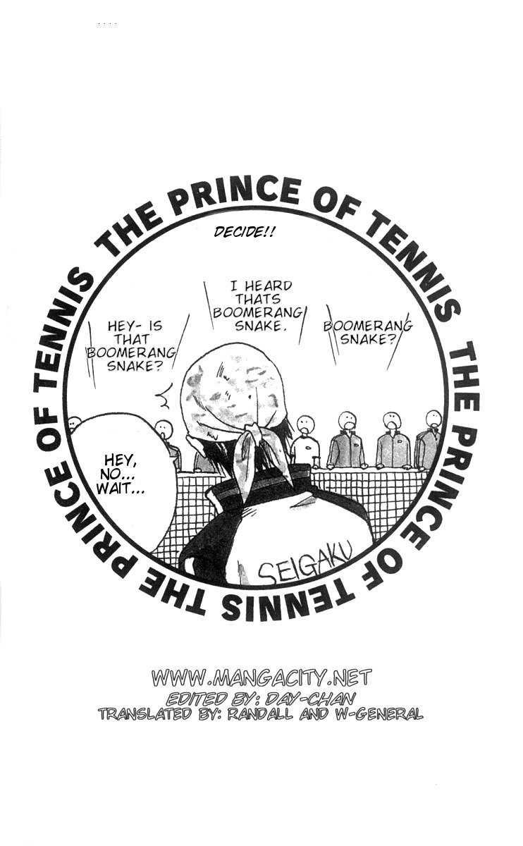 Prince of Tennis Chapter 31 page 21 - Chapter 31: Surpassing Snake Shot