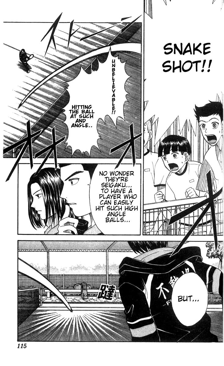 Prince of Tennis Chapter 31 page 5 - Chapter 31: Surpassing Snake Shot