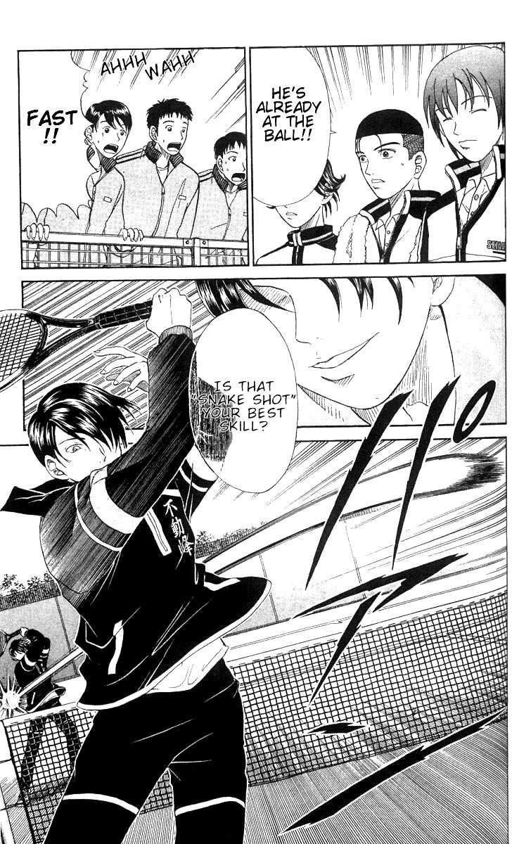 Prince of Tennis Chapter 31 page 7 - Chapter 31: Surpassing Snake Shot