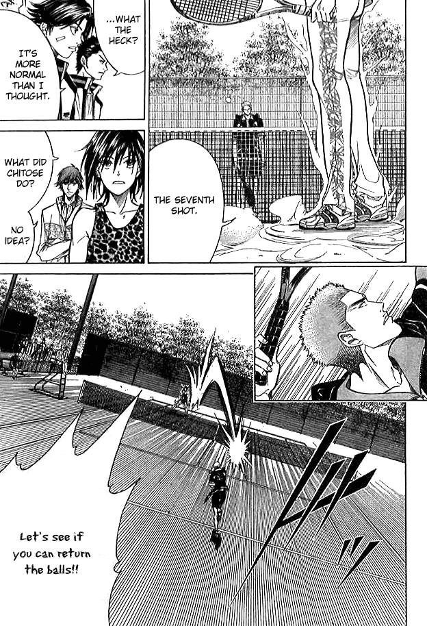 Prince of Tennis Chapter 311 page 10 - Chapter 311: The Man Who Researched Beneath The Surface Of Muga